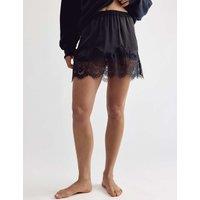 Intimately FP by Free People Mini Slip Skirt Black