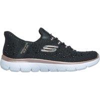 Skechers Slip-ins Summits Brilliant Shine Trainers Black
