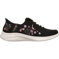 Skechers Slip-ins Ultra Flex 4.0 Sweet Petals Trainers Black