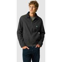 Rodd & Gunn Rutherglen Twill Harrington Jacket Black/Grey