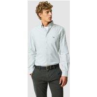 Rodd & Gunn Slim Fit Pure Cotton Oxford Shirt Green Mix