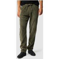 Rodd & Gunn Halls Creek Corduroy Elasticated Waist Trousers Dark Green Mix