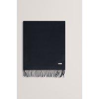 Ted Baker Pure Wool Scarf Navy