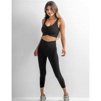 Pour Moi High Waisted 7/8 Leggings Black