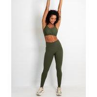 Pour Moi The Buttery Soft High Waist Leggings Dark Green
