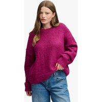 Superdry & Co Slouchy Brushed Oversized Jumper Purple