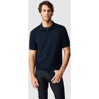 Rodd & Gunn Avalon Pure Cotton Knitted Polo Shirt Navy