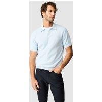 Rodd & Gunn Avalon Pure Cotton Knitted Polo Shirt Light Blue