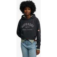 Superdry & Co Pure Cotton Oversized Hoodie Navy