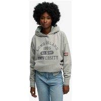 Superdry & Co Pure Cotton Oversized Hoodie Grey