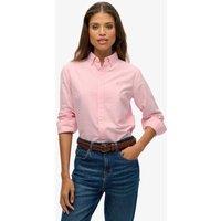Superdry & Co Pure Cotton Slim Oxford Shirt Pink