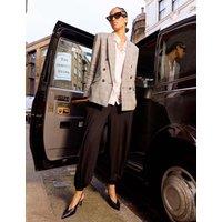 BAUKJEN Jersey Elasticated Waist Balloon Trousers Black