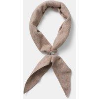 M&S Knitted Toggle Mink Grey Scarf Grey