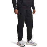 Under Armour Icon Cotton Rich Fleece Joggers Black