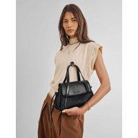 Katie Loxton Faux Pony Top Handle Cross Body Grab Black