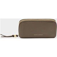 Katie Loxton Faux Leather Make Up Bag Brown