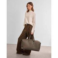 Katie Loxton Faux Leather Weekend Bag Brown