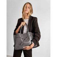 Katie Loxton Faux Leather Tote Bag Grey