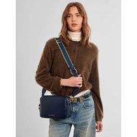 Katie Loxton Faux Leather Cross Body Bag Navy