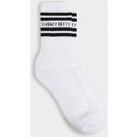 Sweaty Betty 3 Pack Varsity Stripe Trainer Socks White Mix
