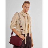 Katie Loxton Faux Leather Cross Body Bag Cherry Red