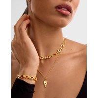 Katie Loxton 18k Gold Plated Link Bracelet Gold Mix