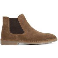 Dune London Suede Chelsea Boots Taupe