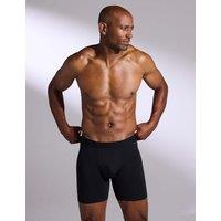 David Gandy Wellwear Set of 3 Cotton-Modal Blend Boxers Black
