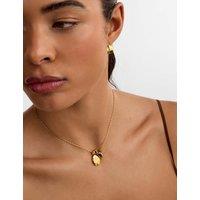Katie Loxton Gold Plated May Birthstone Necklace Gold Mix