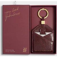 Katie Loxton Mirror Keyring Gift Box Cherry Red