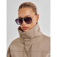 Katie Loxton Square Aviator Sunglasses Black
