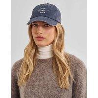 Katie Loxton Pure Cotton Embroidered Cap Navy