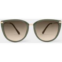 Katie Loxton Cat Eye Sunglasses Khaki