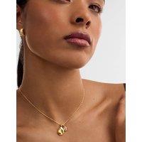 Katie Loxton Gold Plated June Birthstone Necklace Gold Mix