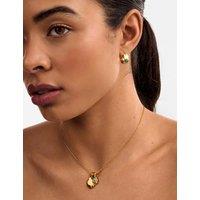 Katie Loxton December Birthstone Turquoise Chain Necklace Gold Mix