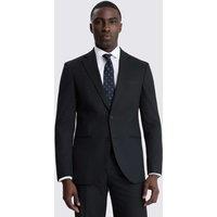 MOSS Tailored Fit Puppytooth Stretch Suit Jacket Navy