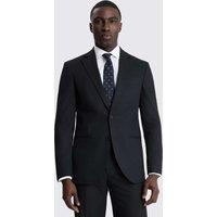 MOSS Tailored Fit Puppytooth Stretch Suit Jacket Navy