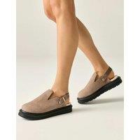 Regatta Pearl Flat Mules Natural