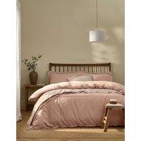 YARD Pure Cotton Percale Hebden Bedding Set Pink