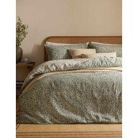 YARD Perrie Leaf Pure Cotton Muslin Bedding Set Green Mix