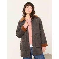 FatFace Cotton Rich Utility Jacket Brown