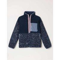 FatFace Colour Block Sweatshirt Navy Mix