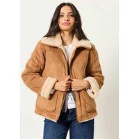 FatFace Short Jacket Tan