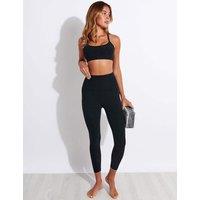Beyond Yoga Spacedye Walk And Talk Cropped Leggings Black
