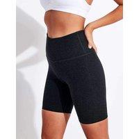Beyond Yoga Spacedye Keep Pace 7 High Waisted Shorts Black