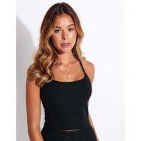 Beyond Yoga Spacedye Slim Racer Back Crop Top Black