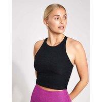 Beyond Yoga Spacedye Refocus Racer Back Yoga Crop Top Black