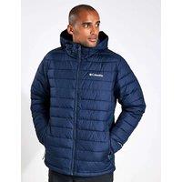 Columbia Powder Lite II Hooded Puffer Jacket Navy