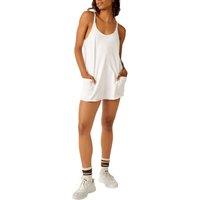 FP Movement Hot Shot Cotton Rich Mini Dress White