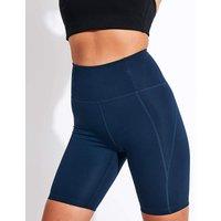Girlfriend Collective High Waisted Bike Shorts Navy